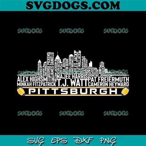 steeler skyline shadow box|steelers svg designs.